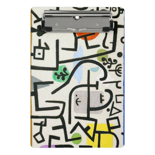 Paul Klee Rich Harbour Abstract expressionisme Mini Klembord (Voorkant)