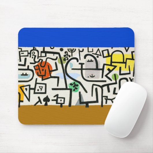 Paul Klee Rich Harbour Abstract expressionisme Muismat (Met muis)