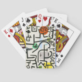 Paul Klee Rich Harbour Abstract expressionisme Pokerkaarten (Achterkant)
