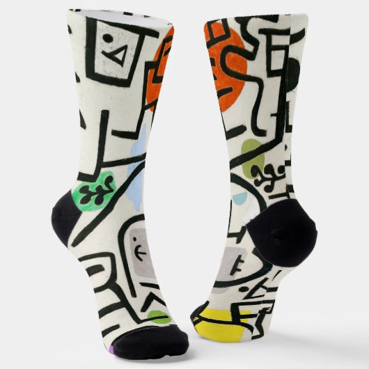 Paul Klee Rich Harbour Abstract expressionisme Sokken (Gebogen)