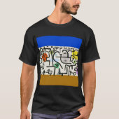 Paul Klee Rich Harbour Abstract expressionisme T-shirt (Voorkant)