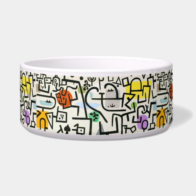 Paul Klee Rich Harbour Abstract expressionisme Voerbakje (Voorkant)