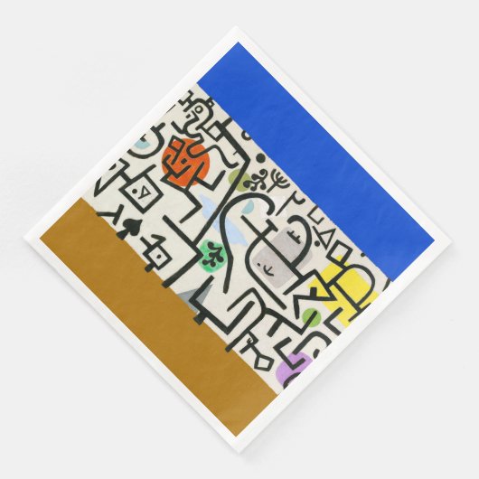 Paul Klee Rich Port Harbor Abstract reizen Servet (Hoek)