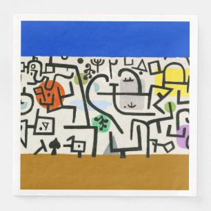 Paul Klee Rich Port Harbor Abstract reizen Servet