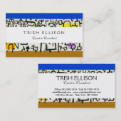 Paul Klee Rich Port Harbor Abstract reizen Visitekaartje (Voorkant / Achterkant)