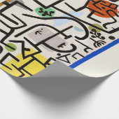 Paul Klee "Rich Port" Modern Abstract Cadeaupapier (Hoek)