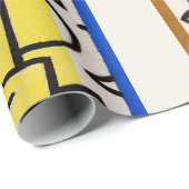 Paul Klee "Rich Port" Modern Abstract Cadeaupapier (Rol Hoek)