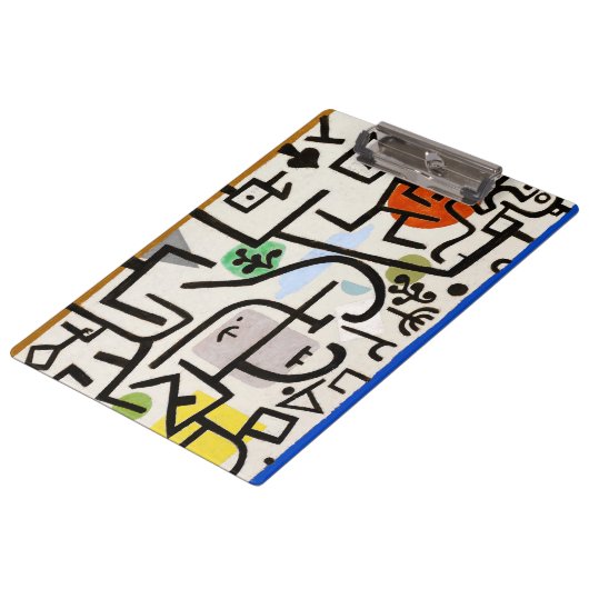 Paul Klee "Rich Port" Modern Abstract Klembord (Gekanteld)