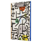 Paul Klee "Rich Port" Modern Abstract Klembord (Links)