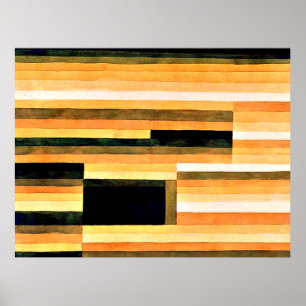 Paul Klee - Rock Chamber Poster