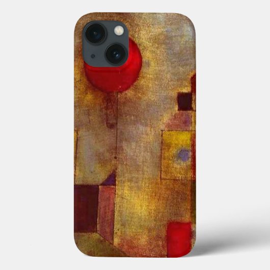 Paul Klee Rode Ballon Abstract Kleurrijke Kunst Case-Mate iPhone Case (Achterkant)