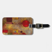 Paul Klee Rode Ballon Abstracte Kleurrijke Kunst Bagagelabel (Voorkant horizontaal)