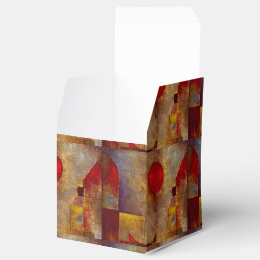 Paul Klee Rode Ballon Abstracte Kleurrijke Kunst Bedankdoosjes (Geopend)