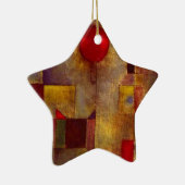 Paul Klee Rode Ballon Abstracte Kleurrijke Kunst Keramisch Ornament (Rechts)