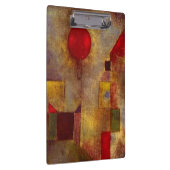 Paul Klee Rode Ballon Abstracte Kleurrijke Kunst Klembord (Rechts)