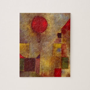 Paul Klee Rode Ballon Abstracte Kleurrijke Kunst Legpuzzel