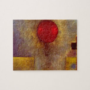 Paul Klee Rode Ballon Abstracte Kleurrijke Kunst Legpuzzel