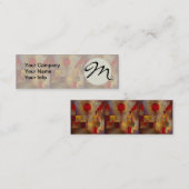 Paul Klee Rode Ballon Abstracte Kleurrijke Kunst Mini Visitekaartje (Voorkant / Achterkant)