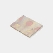 Paul Klee Rode Ballon Abstracte Kleurrijke Kunst Post-it® Notes (Schuin)