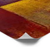 Paul Klee Rode Ballon Abstracte Kleurrijke Kunst Poster (Hoek)