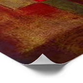 Paul Klee Rode Ballon Abstracte Kleurrijke Kunst Poster (Hoek)