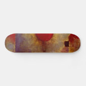 Paul Klee Rode Ballon Abstracte Kleurrijke Kunst Skateboard (Horizontaal)