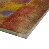 Paul Klee Rode Ballon Abstracte Kleurrijke Kunst Snijplank (Hoek)