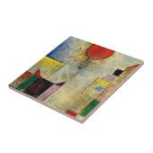 Paul Klee - Rode ballon Tegeltje (Zijkant)