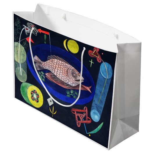 Paul Klee rond de vis Groot Cadeauzakje (Achterkant Gekanteld)