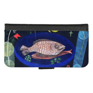 Paul Klee rond de vis iPhone 8/7 Portemonnee Hoesje