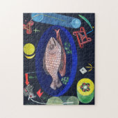 Paul Klee rond de vis Legpuzzel (Verticaal)