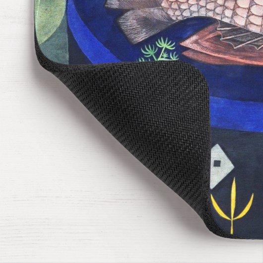 Paul Klee rond de vis Muismat (Hoek)