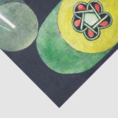 Paul Klee rond de vis Tissuepapier (Detail)