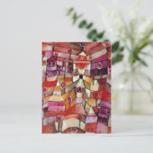 Paul Klee - Roos Garden Briefkaart (Staand voorkant)