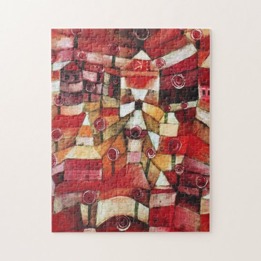 Paul Klee Roos Garden Puzzle Legpuzzel (Verticaal)