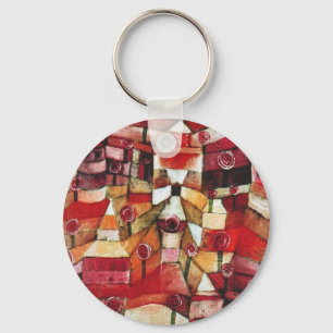 Paul Klee Roos Garden Sleutelhanger
