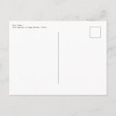 Paul Klee - Roze lente in Deep Winter Briefkaart (Achterkant)