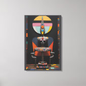 Paul Klee Sat Here Canvas Afdruk (Voorkant)