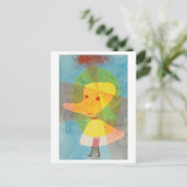 Paul Klee schilderij: "Kleine Tuingeest" 1929 Briefkaart (Staand voorkant)