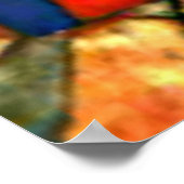 Paul Klee schilderij, met de eieren Poster (Hoek)