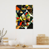 Paul Klee schilderij, met de eieren Poster (Keuken)