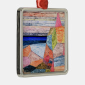 Paul Klee schilderij, Promontorio Ph. Metalen Ornament (Rechts)
