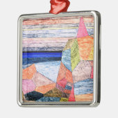 Paul Klee schilderij, Promontorio Ph. Metalen Ornament (Links)