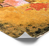 Paul Klee schilderij, Revolving House Poster (Hoek)