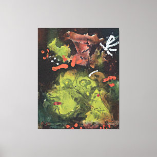 Paul Klee schilderij, Vrouwen in hun zondag Best Canvas Afdruk