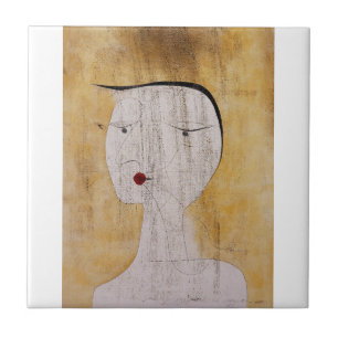 Paul Klee - Sealed Woman Tegeltje