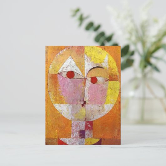 Paul Klee - Senecio Briefkaart (Staand voorkant)