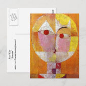 Paul Klee - Senecio Briefkaart (Voorkant / Achterkant)