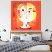 Paul Klee Senecio Canvas Afdruk (Insitu (Slaapkamer))