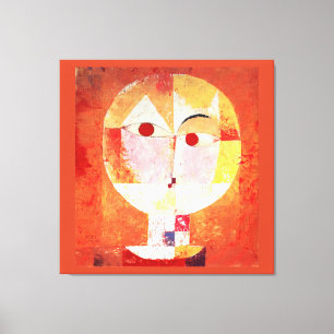 Paul Klee Senecio Canvas Afdruk